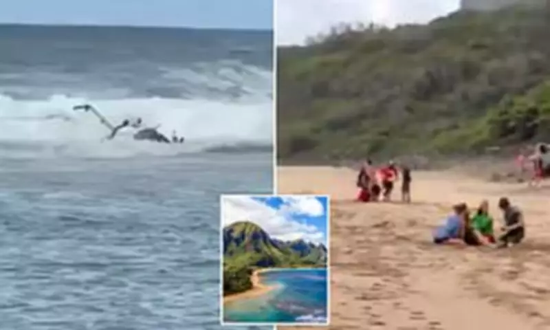 Three Dead in Hawaii Tourist Helicopter Crash Off Kauai Coast