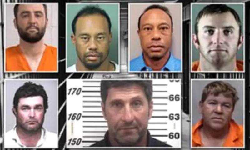Tiger Woods Arrested for DUI After High-Speed Crash, Joins List of Golfers with Mugshots