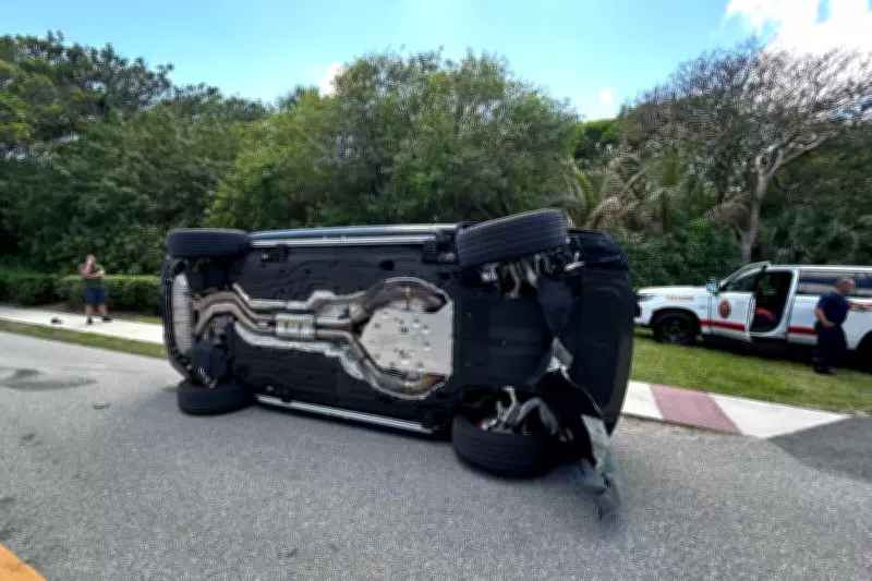 Tiger Woods Involved in Another Car Crash Days Before 2026 Masters Tournament