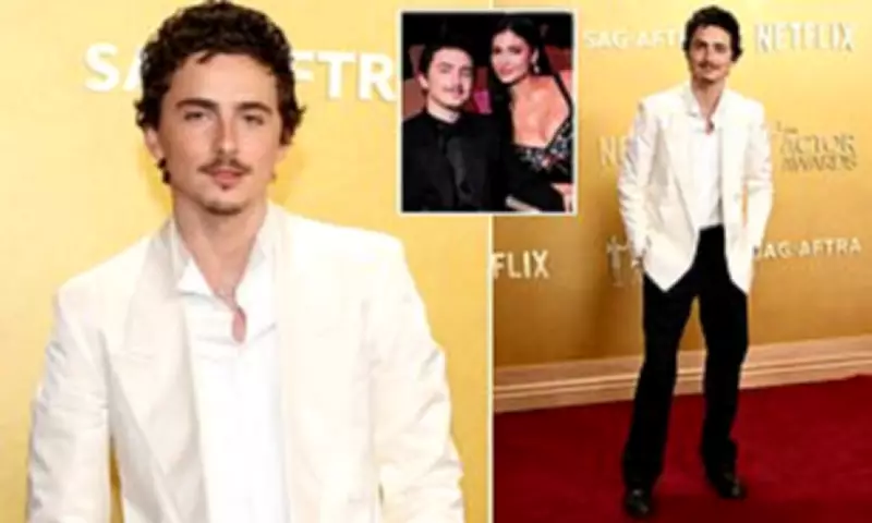 Timothee Chalamet's Jewelry Nod to Kylie Jenner at 2026 Actor Awards