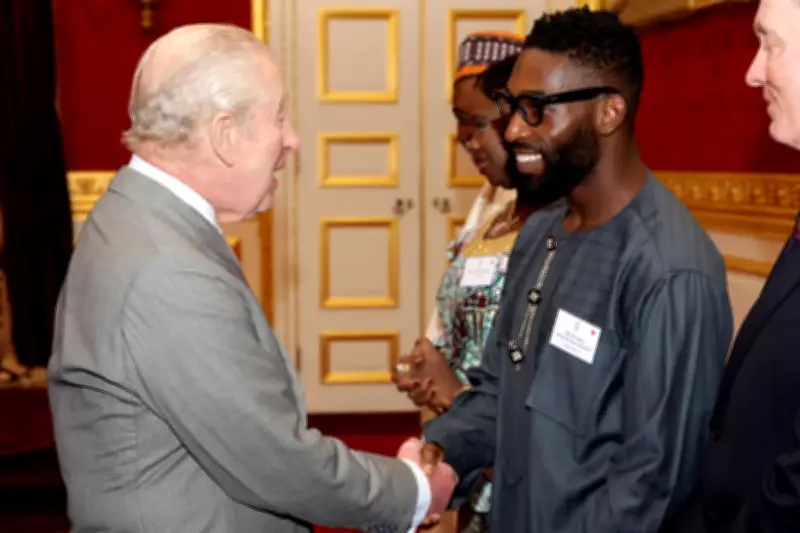 Tinie Tempah Jokes with King Charles About Visiting Royal Duchy at Nigerian Event