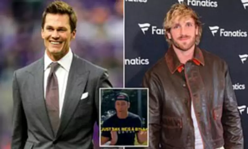 Tom Brady Escalates Feud, Brands Logan Paul a 'B****' Ahead of Saudi Clash