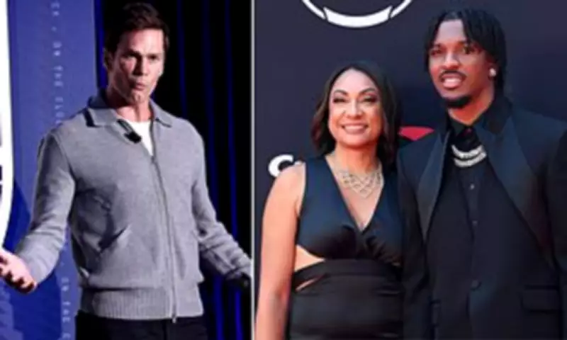 Tom Brady Roasts Jayden Daniels with Mom Joke Ahead of Flag Football Clash