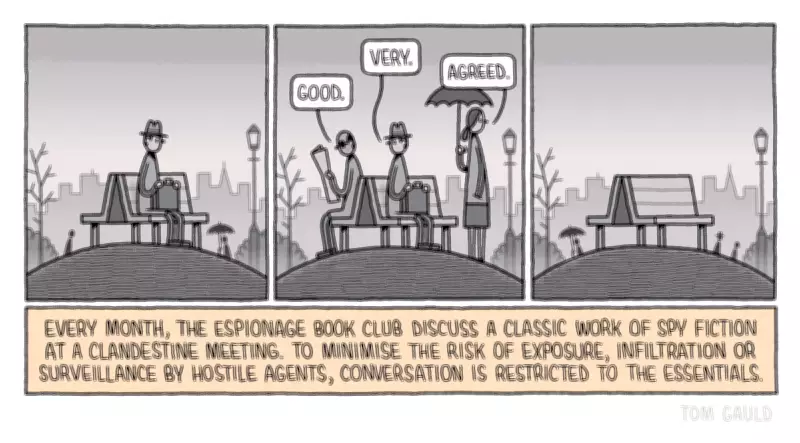 Tom Gauld's Espionage Book Club: A Cartoonist's Take on Spy Fiction