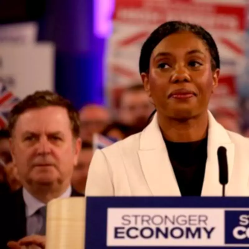 Tory Tech Fail: Cleverly's Badenoch 'Best Bits' Video Crashes at Campaign Launch