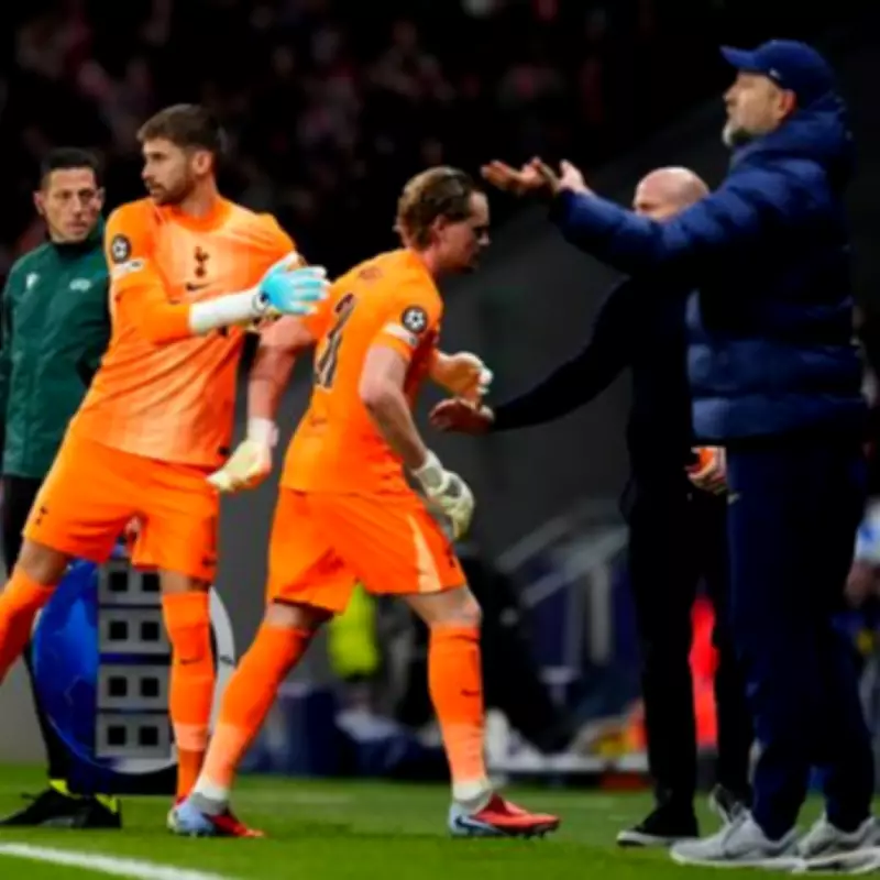 Tottenham's Antonin Kinsky Breaks Silence After Champions League Substitution Nightmare