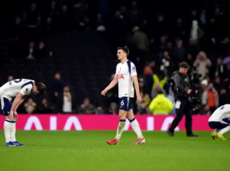 Tottenham's Relegation Fears Mount After Chaotic 3-1 Defeat to Crystal Palace