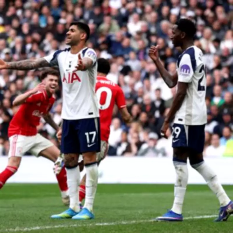 Tottenham's Relegation Fears Mount After Crushing Home Defeat to Nottingham Forest