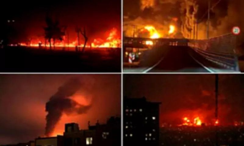 Toxic Rain Warning in Tehran After Israeli Strikes on Oil Facilities