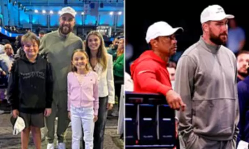 Travis Kelce Joins Tiger Woods and Kai Trump at Star-Studded TGL Golf Event