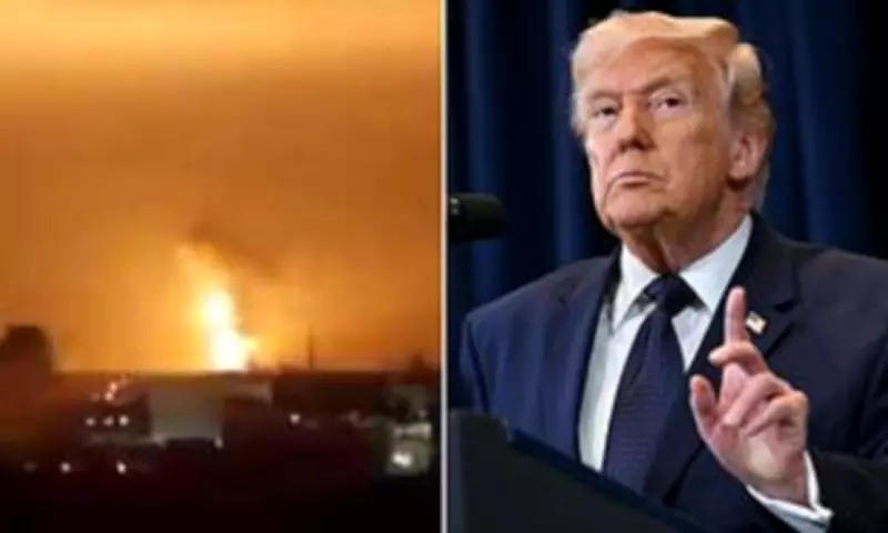 Trump Backtracks on War End Promise as Massive Airstrikes Hit Tehran