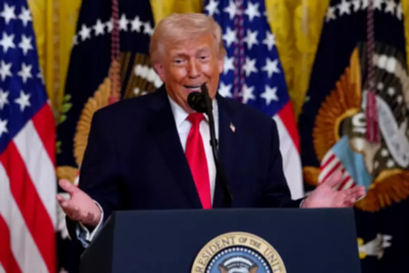 Trump Diverts White House Women's History Event to Boast on Iran and Tariffs