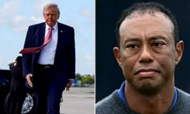 Trump Expresses Concern Over Tiger Woods' Florida Car Crash