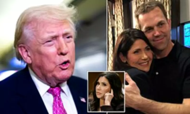 Trump Expresses Shock Over Noem's Husband's Crossdressing and Security Concerns