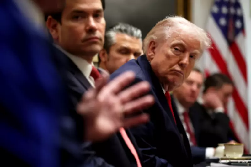 Trump Hosts Cabinet Meeting Amid DHS Shutdown Airport Havoc