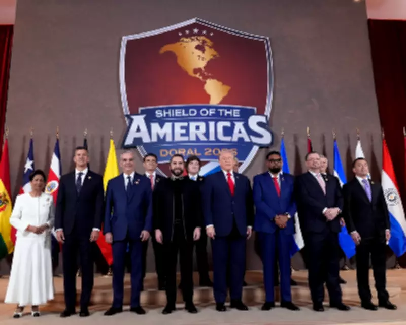 Trump Hosts 'Shield of Americas' Summit to Counter Cartels and China