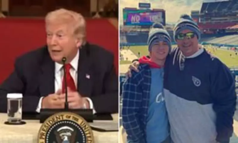 Trump Mocks Reporter Over Son's Baseball Career in Viral Press Conference Clash