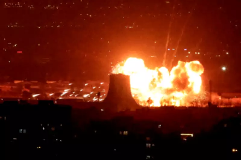 Trump Rejects Iran Negotiations as Israel Strikes Tehran Oil Facilities