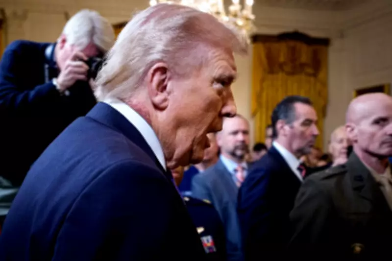 Trump's Neck Rash Fuels Health Speculation Despite White House Explanation