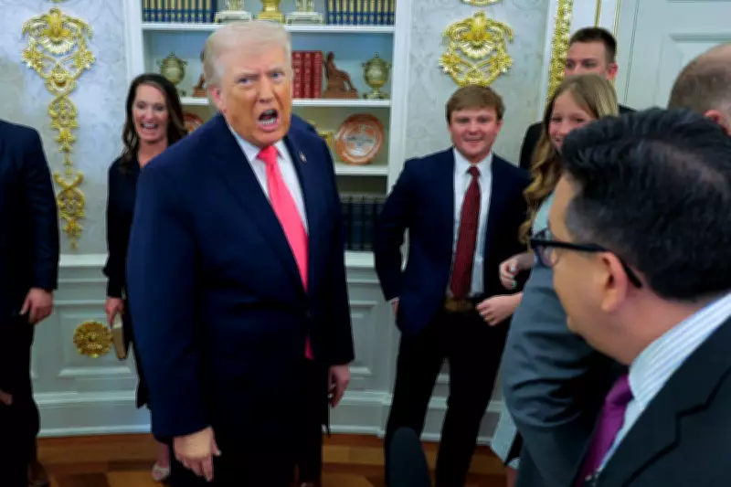 Trump's Rambling Swearing-In Ceremony Overshadows New DHS Secretary