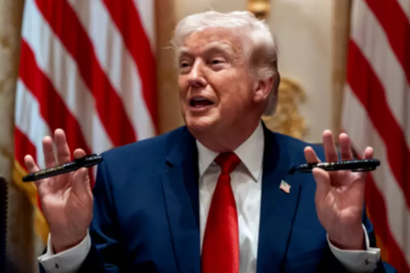 Trump's Sharpie Pen Tale Disputed by Manufacturer During Cabinet Meeting