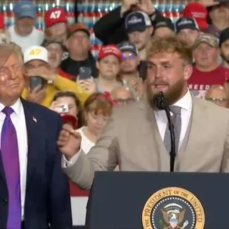 Trump's Surreal Kentucky Rally: Sweaty Jake Paul, Medical Emergency, and Iran War Claims