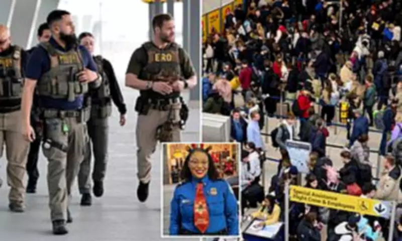 TSA Agents Work Without Pay During Shutdown, Creating Airport Chaos