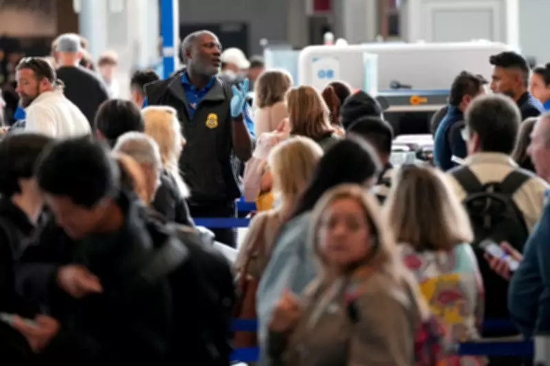 TSA Security Lines Unpredictable Amid Government Shutdown, Travelers Face Chaos