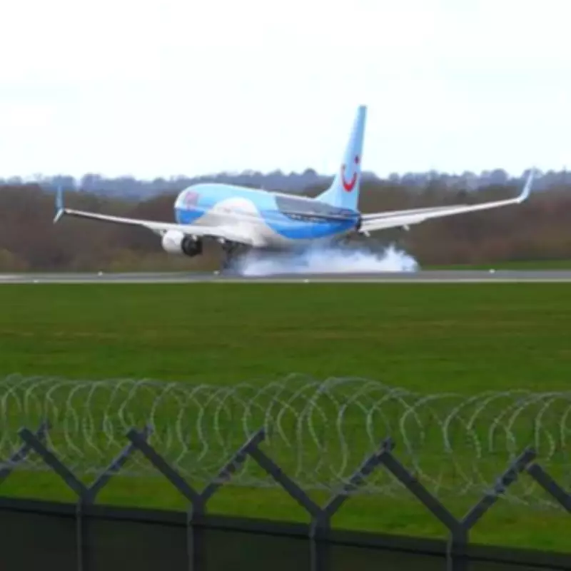 TUI Boeing 737 Makes Dramatic Emergency Landing at Manchester Airport