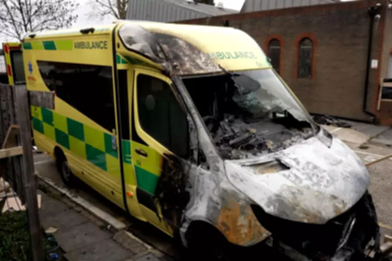 Two Men Arrested in Golders Green Ambulance Arson Attack Investigation