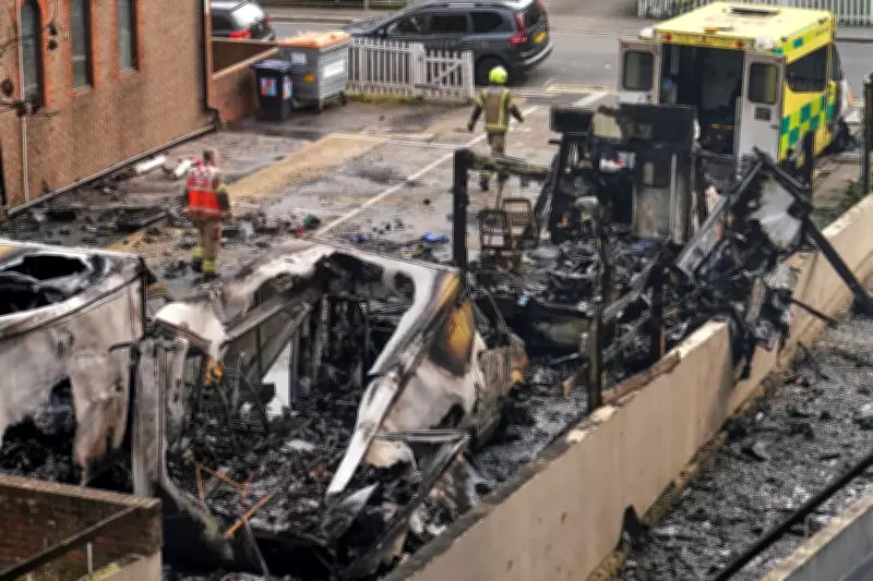 Two Men Arrested Over Arson Attack on Jewish Charity Ambulances in London