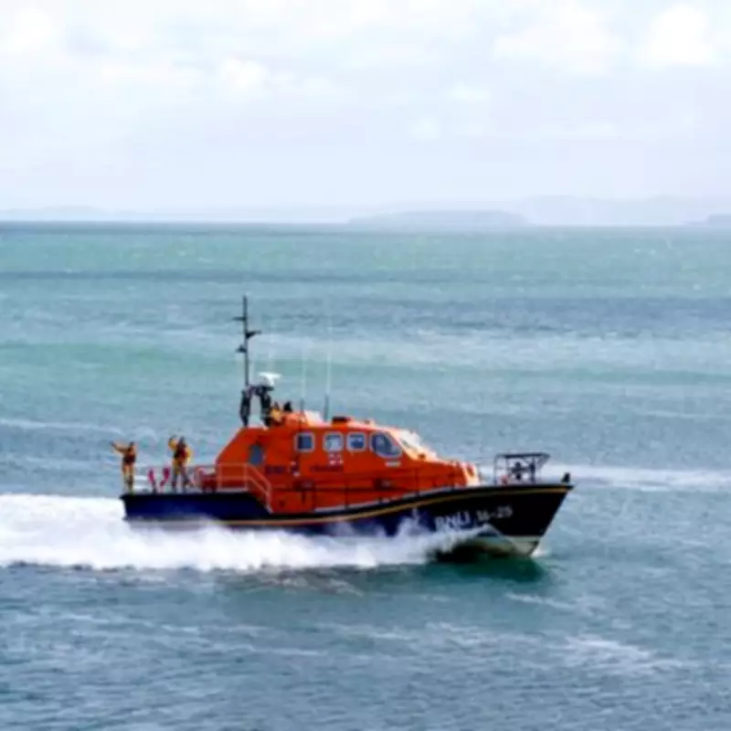 Two Rescued After Yacht Engine Fire Off Cornwall Coast in Dramatic Hailstorm