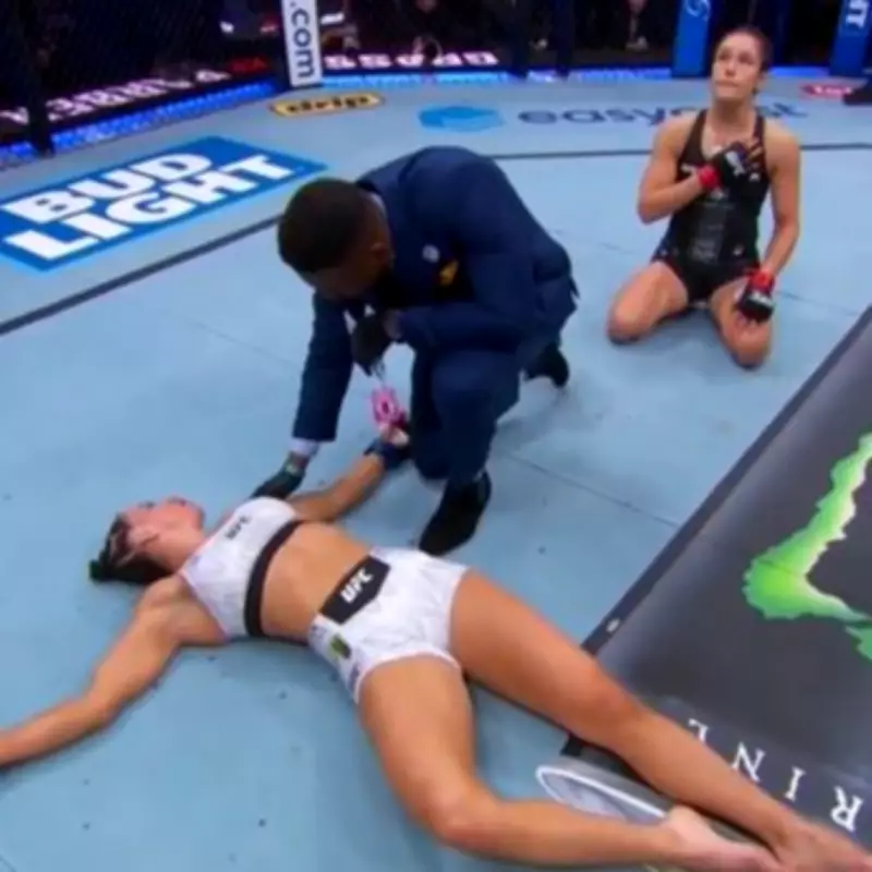 UFC Star Maycee Barber Hospitalised After Brutal Knockout and Choke at Seattle Event