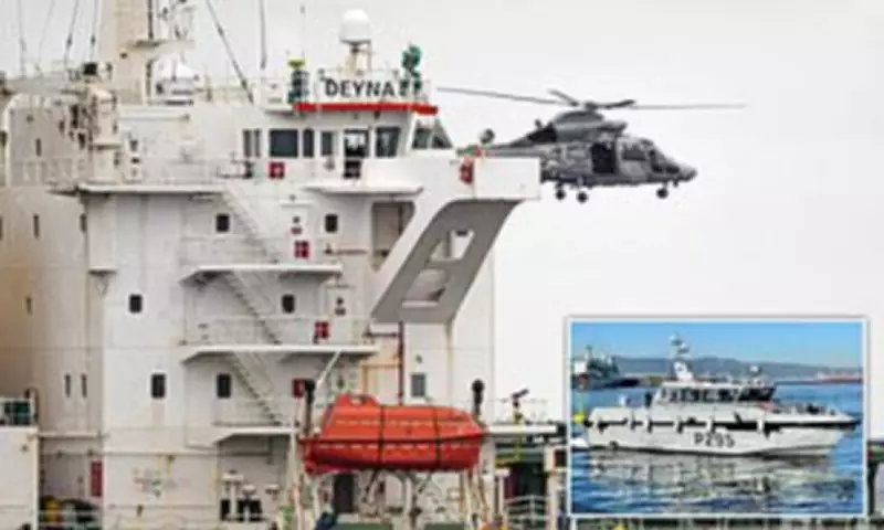 UK and French Forces Seize Russian 'Shadow Fleet' Tanker in Mediterranean