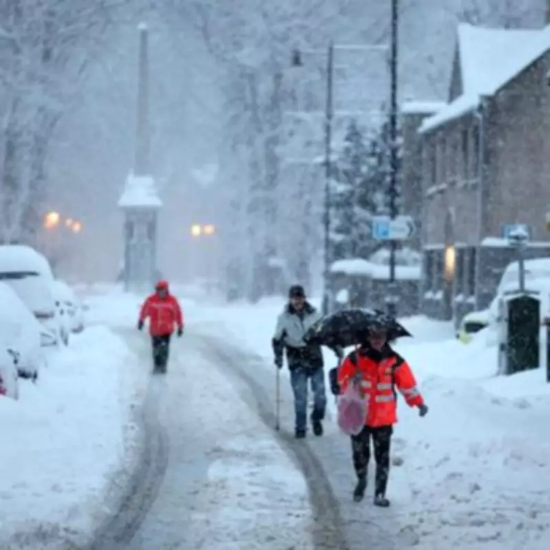 UK Braces for 48-Hour Snow Blast as 25 Counties Face Weather Alerts
