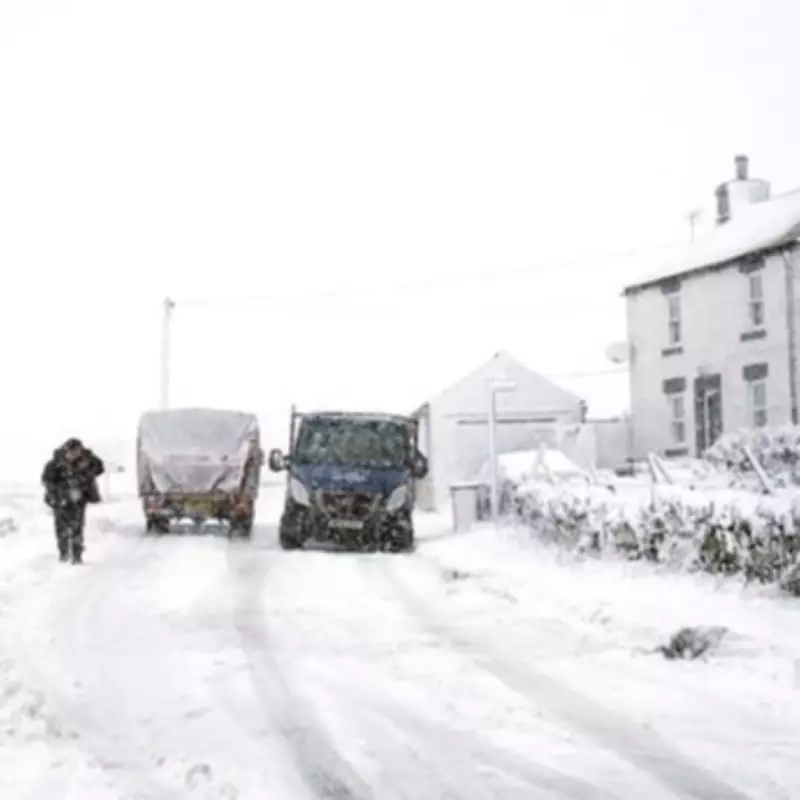 UK Braces for 500-Mile Blizzard Wall as Temperatures Plummet After Warm Spell