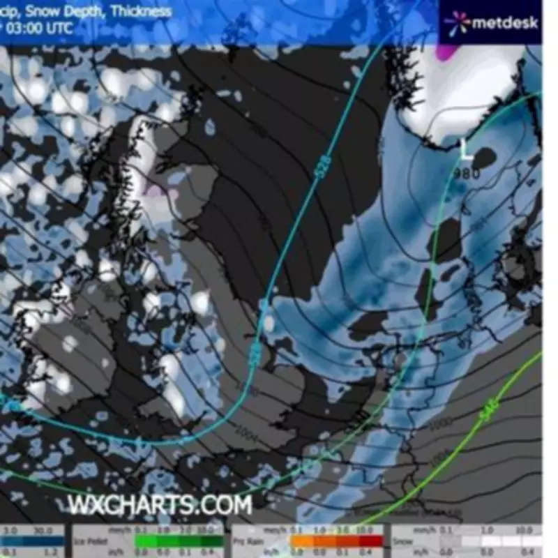 UK Braces for Arctic Blizzards: 18 Regions on Snow Alert as Temperatures Plummet