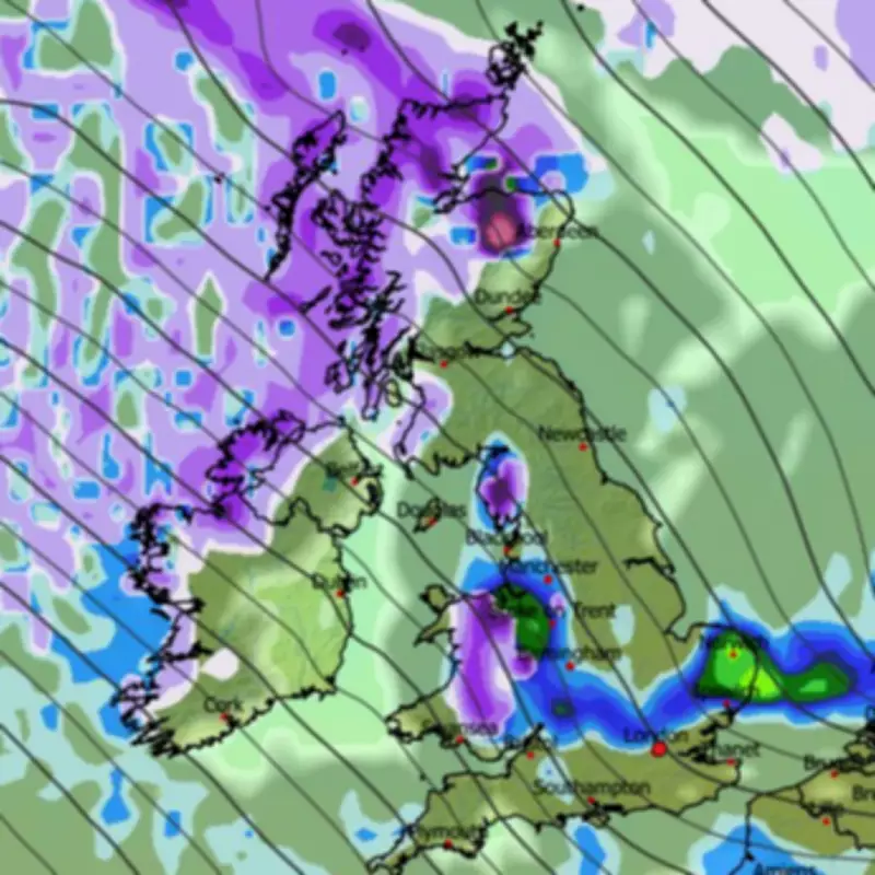 UK Braces for 'Second Winter' as Snow Maps Predict Major Cities Buried Within Hours