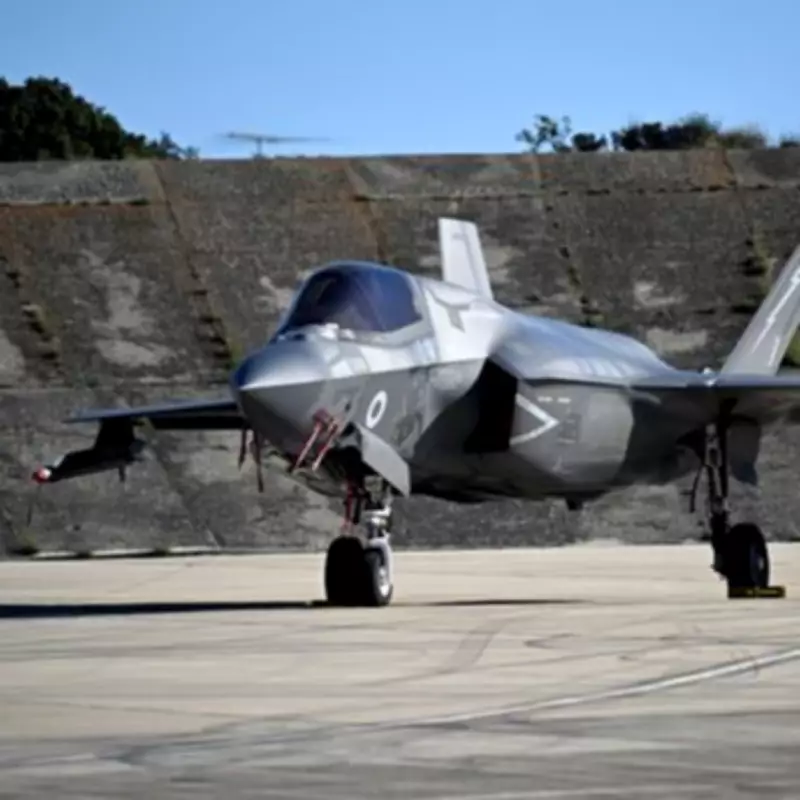 UK F-35 and Typhoon Jets Engage Iranian Missiles in Middle East Skies