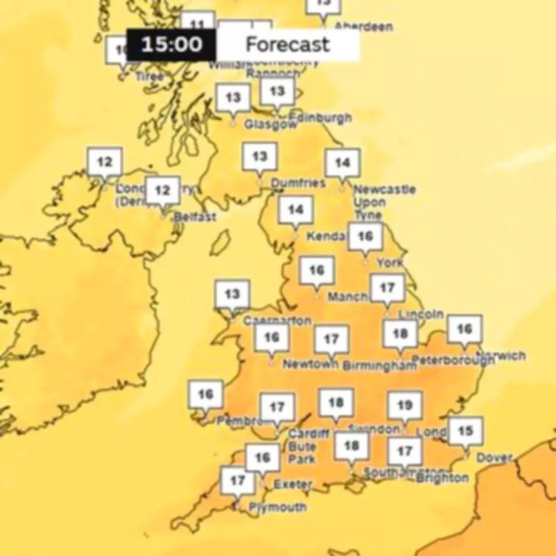 UK Set to Outshine Ibiza with 20C Heatwave on Wednesday