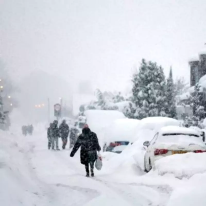UK Snow Maps Reveal 374-Mile Blizzard Zone Targeting 19 Cities