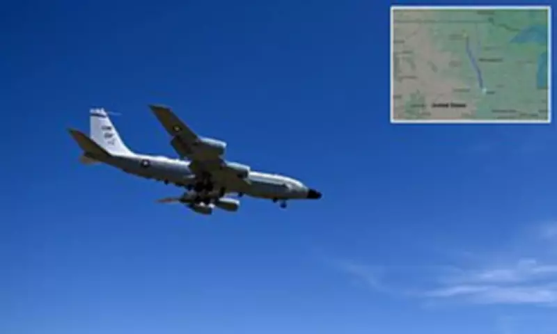 US Air Force 'Missile Hunter' Aircraft Spotted on Mysterious Mission Near Nuclear Silos