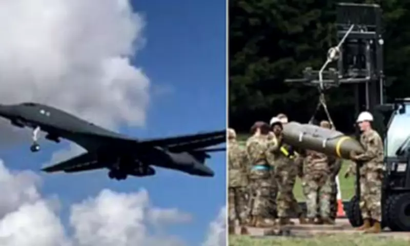 US Bomber Fleet Masses at RAF Fairford as Trump Vows 'Death and Fury' on Iran