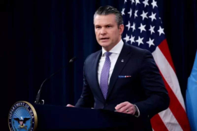 US Defence Secretary Hegseth Mocks Royal Navy Over Strait of Hormuz Crisis