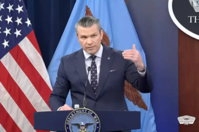 US Defense Secretary Hegseth Brands Iranian Leader 'Wounded and Disfigured'