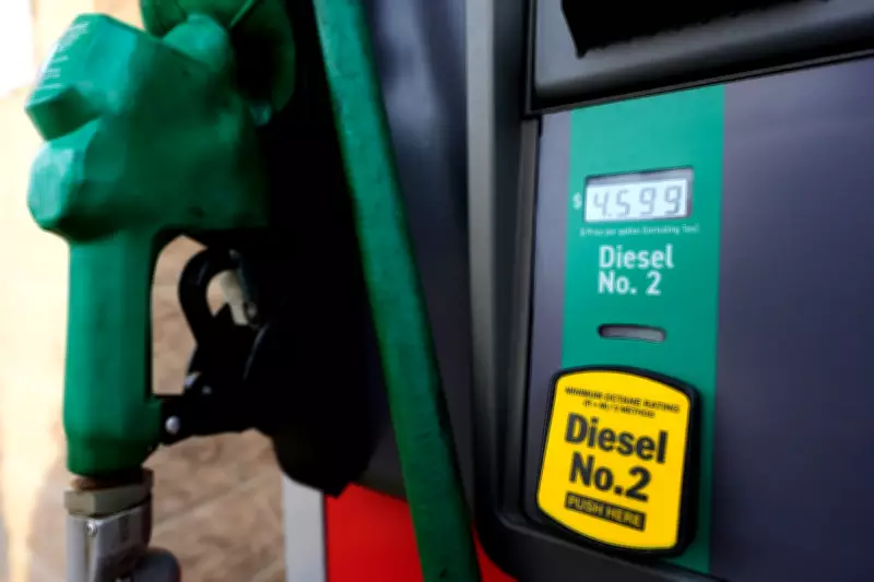 US Diesel Prices Surge Past $5 a Gallon Amid Iran Conflict