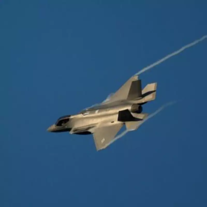 US F-35 Fighter Jet Makes Emergency Landing After Suspected Iranian Missile Strike
