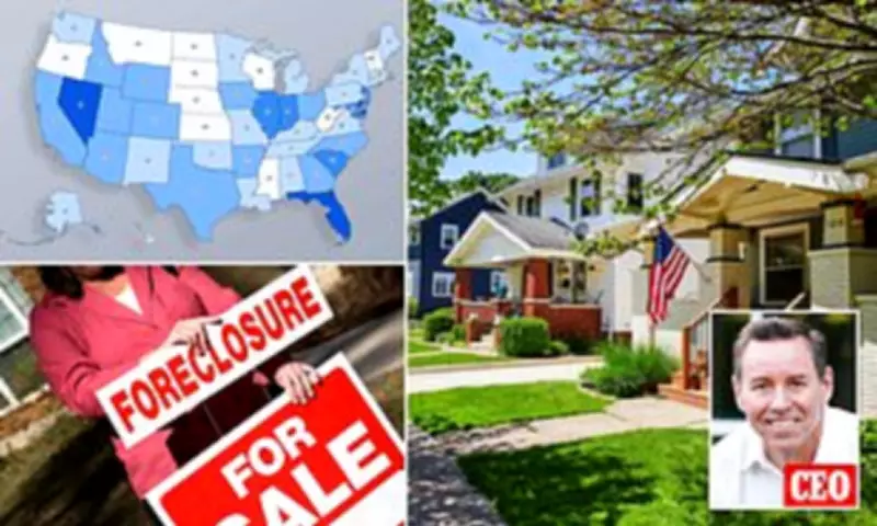 US Foreclosures Surge for 12th Straight Month, Stoking Housing Market Fears
