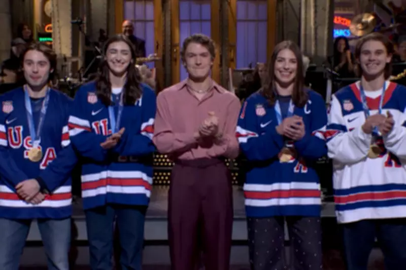 US Hockey Stars Take Subtle Jab at Trump in SNL Skit with Heated Rivalry Actor