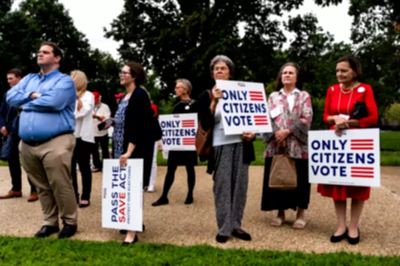 US Senate Debates Trump-Backed Save America Act Voting Bill Amid Citizenship Proof Requirement